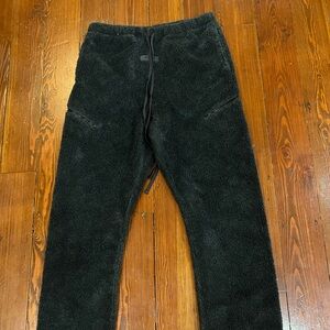 Essentials  fear of god Black teddy Joggers